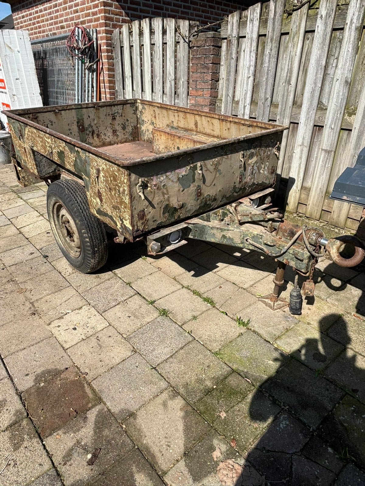 Leger aanhanger, Auto diversen, Ophalen, Gebruikt