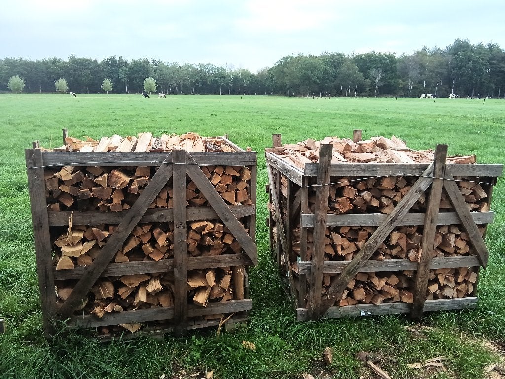 Kachelhout, 3 tot 6 m³, Ophalen of Verzenden, Eikenhout, Blokken