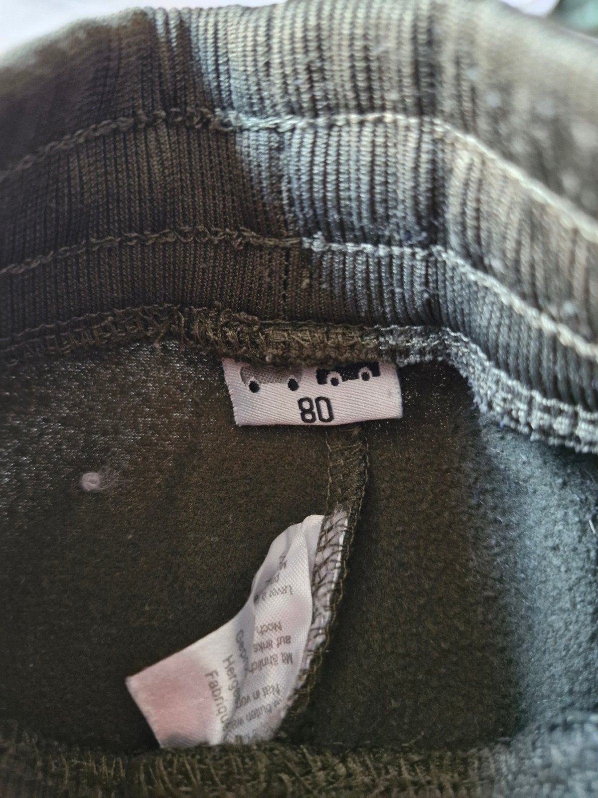 Donkergroene broek campsquad maat 80, Broekje, Onbekend, Ophalen of Verzenden, Zo goed als nieuw