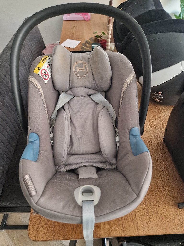 Autostoel Cybex Aton M, Autogordel of Isofix, Gebruikt, 0 t/m 13 kg, Ophalen