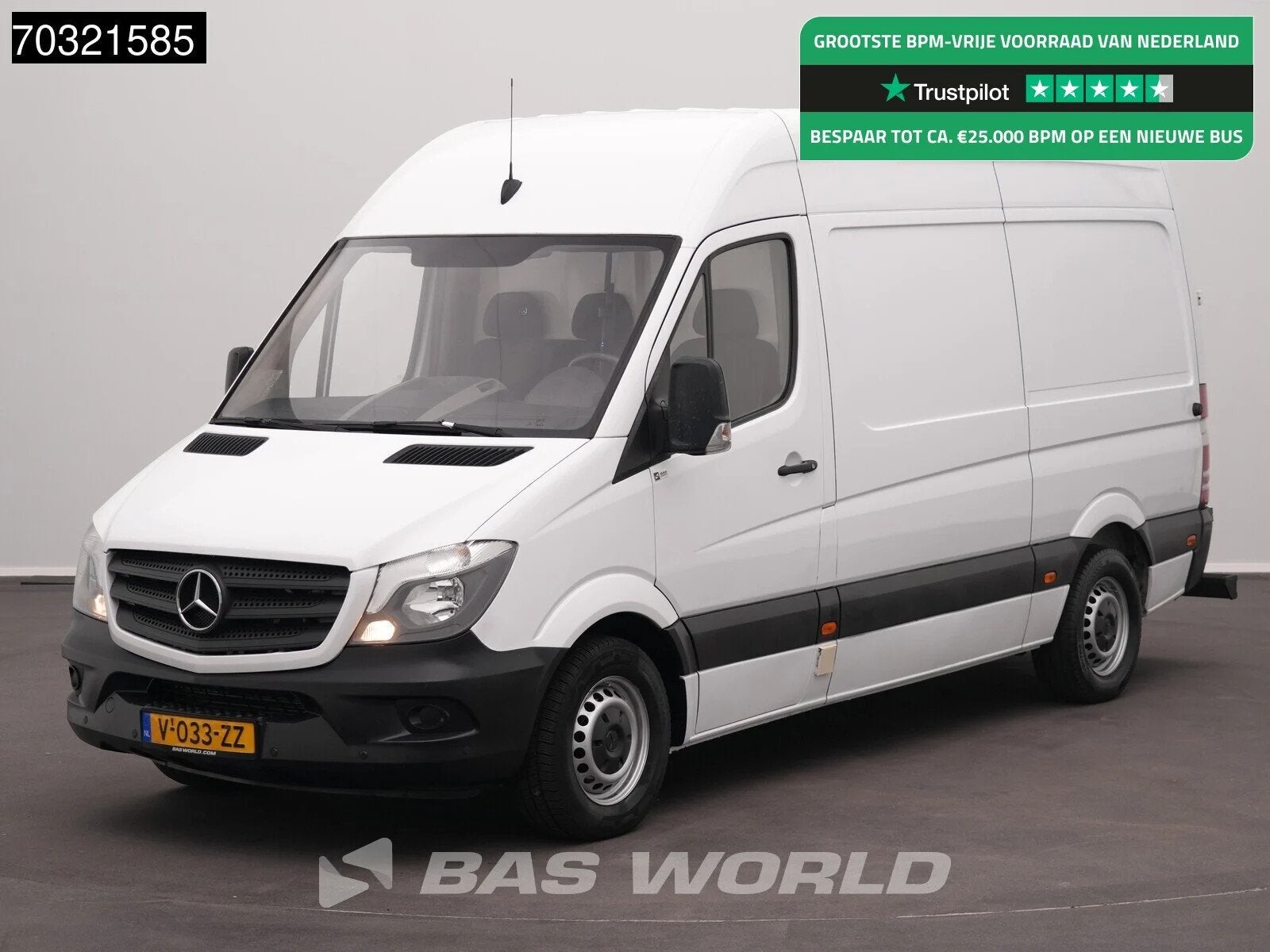 Mercedes Sprinter 314 CDI Koelwagen Euro6 L2H2 Airco Crusie, Auto's, Stof, Gebruikt, Euro 6, 4 cilinders