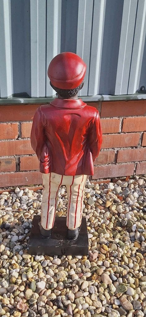 Mooi polyresin beeld van The Dandie of Dandy Jazz., Ophalen, Gebruikt, Mens