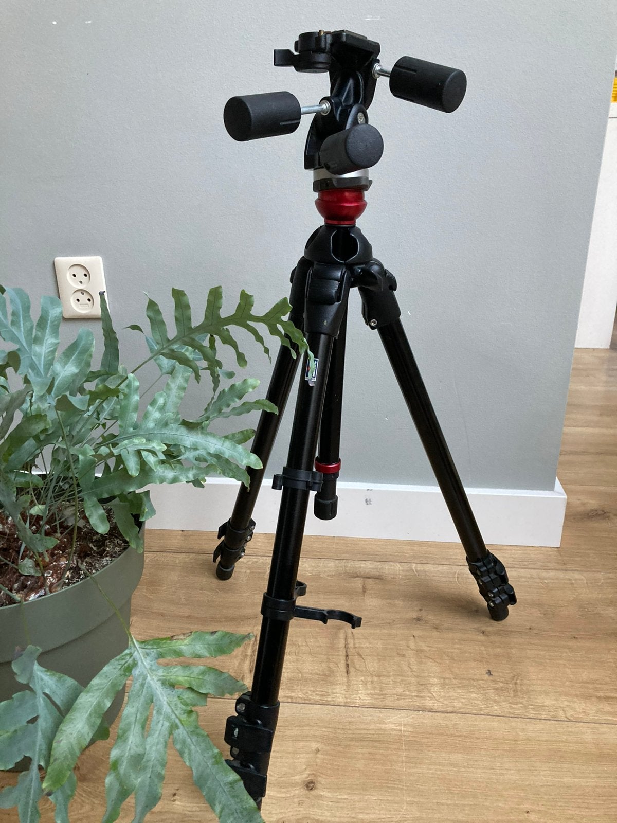 ==Bijna Nieuw== Manfrotto 755B statief met 141RC balhoofd, Audio, Tv en Foto, Fotografie | Statieven en Balhoofden, Ophalen of Verzenden