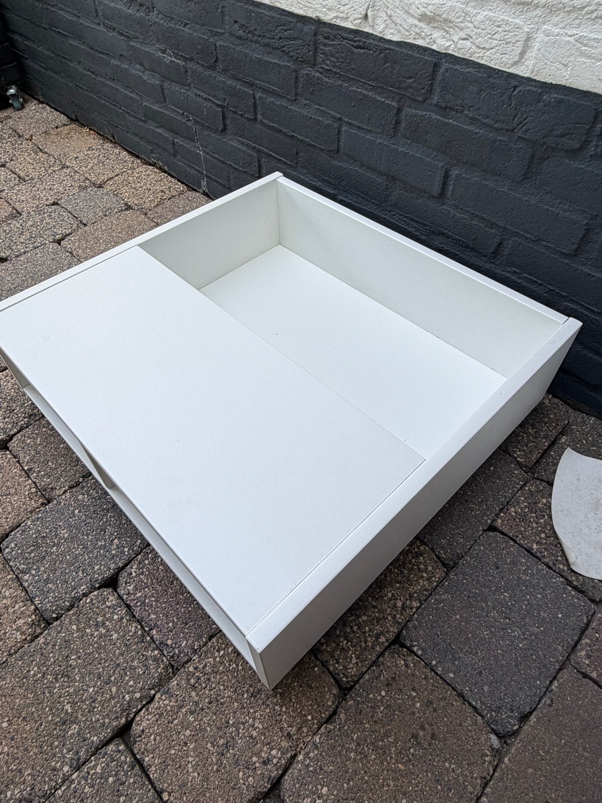 Fredvang lade op wielen - IKEA 2 stuks, Ophalen, Gebruikt, Eenpersoons, Wit
