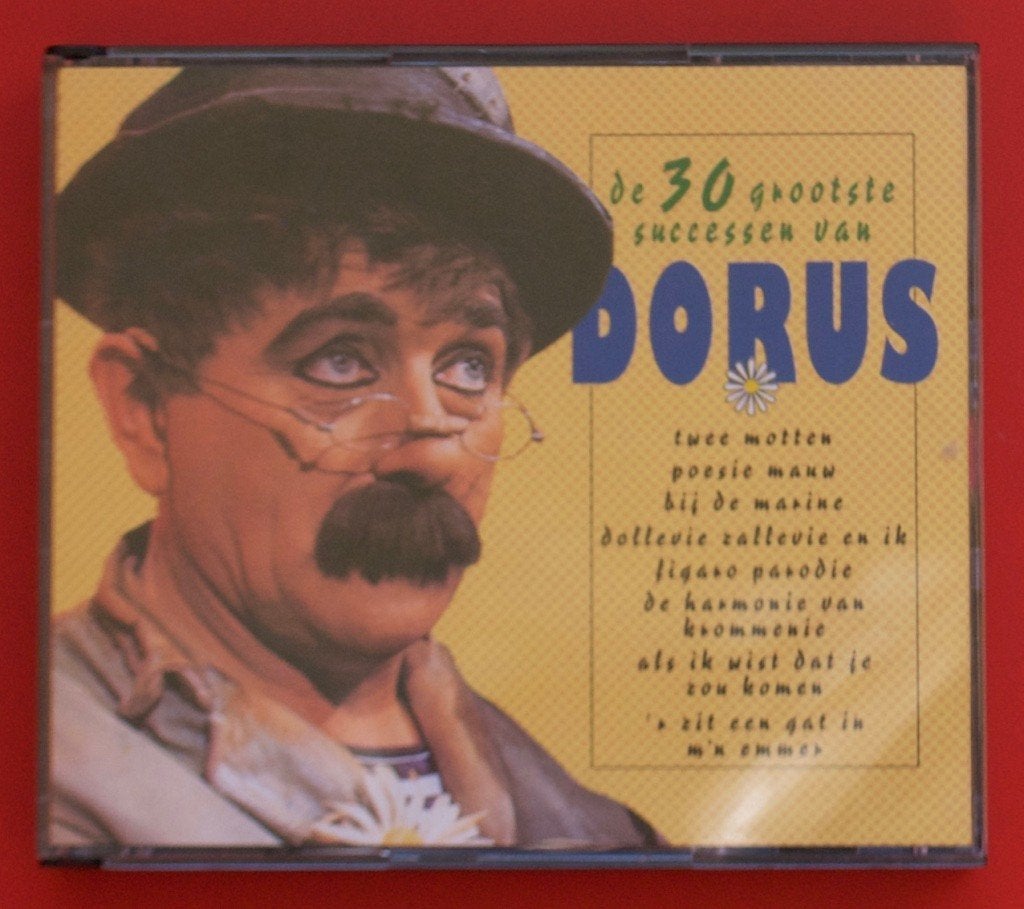 2cd Dorus de 30 grootste successen Tom Manders + Twee motten, Ophalen of Verzenden, Gebruikt, Verzamelalbum