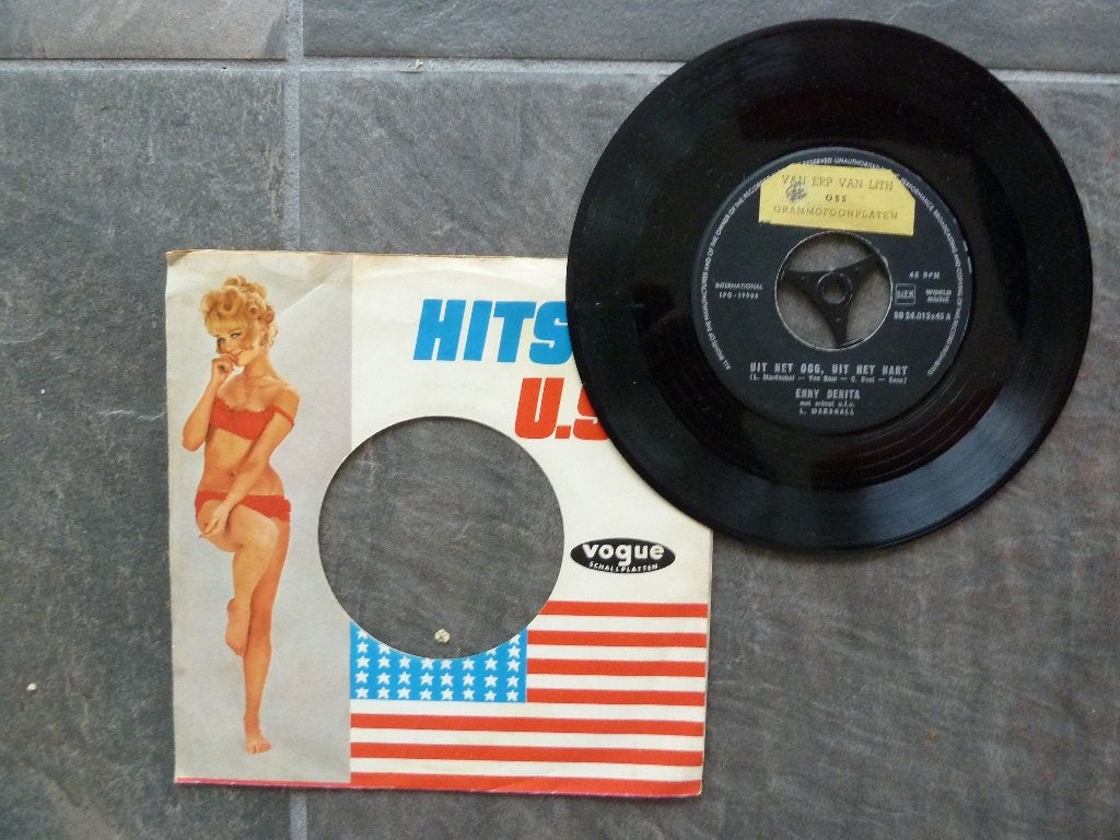 Singel Ik ben de Hemel Dankbaar/Uit het oog, uit het hart., Cd's en Dvd's, Vinyl | Nederlandstalig, Ophalen of Verzenden, Zo goed als nieuw