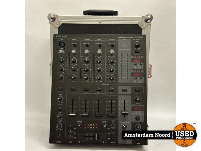 BEHRINGER DJX750 Mixer, Behringer, Zo goed als nieuw, Support@behringer.com, Behringer (Music Tribe)
MusikhausstraÃŸe 1
94060 Pocking
Germany
