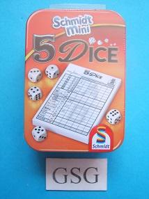 Vijf dice mini nr. 88180-00, Ophalen, Nieuw