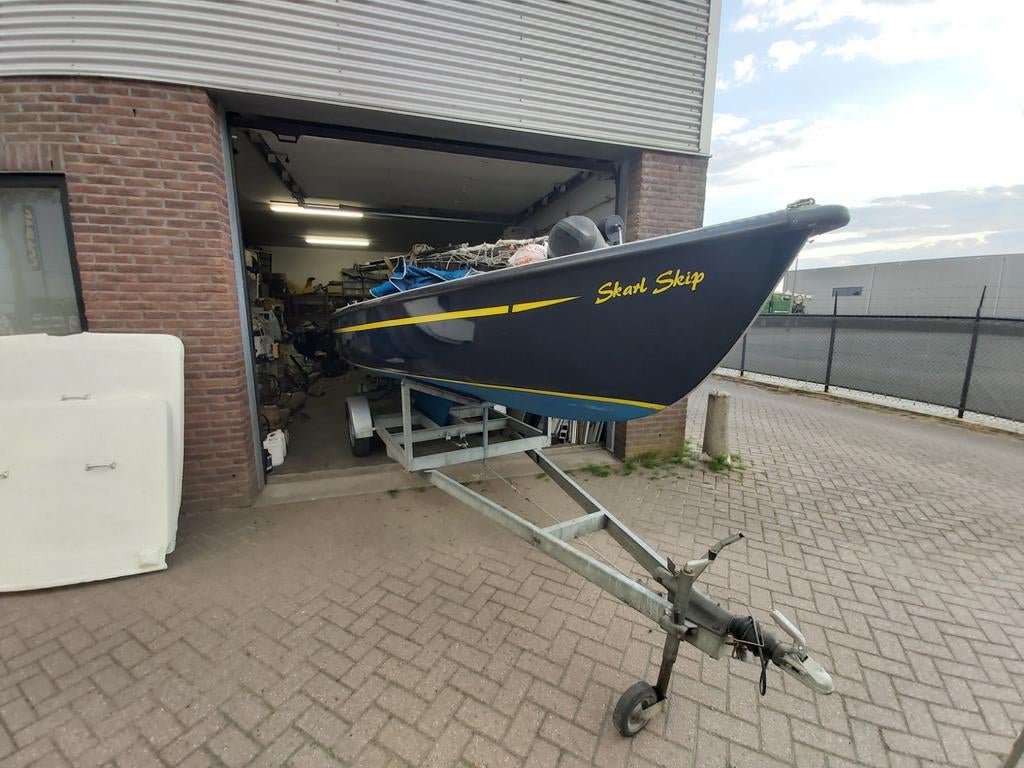 Zeilboot ⛵ Skarl compleet met trailer, tent en afdekpanelen, Watersport en Boten, Ophalen, Zeilboot