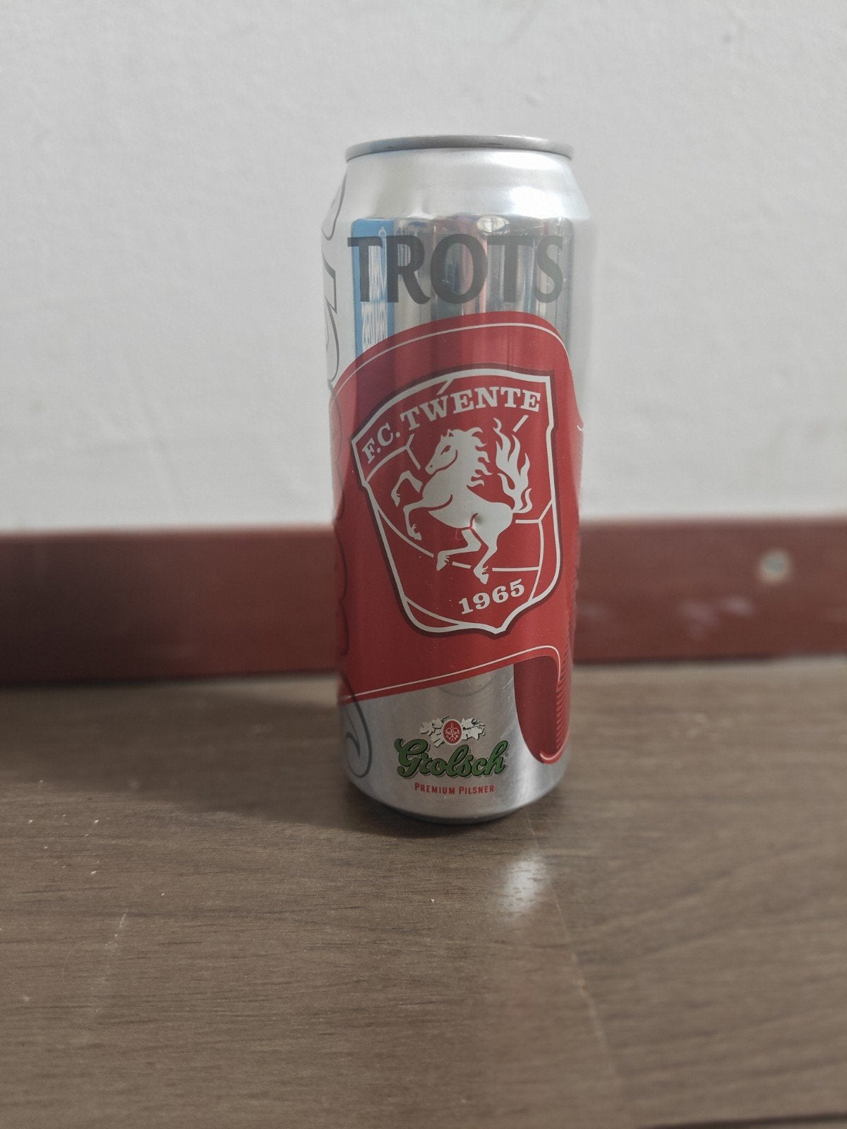 1 blik Grolsch "Trots" bier, Ophalen, Zo goed als nieuw, Overige typen, Grolsch