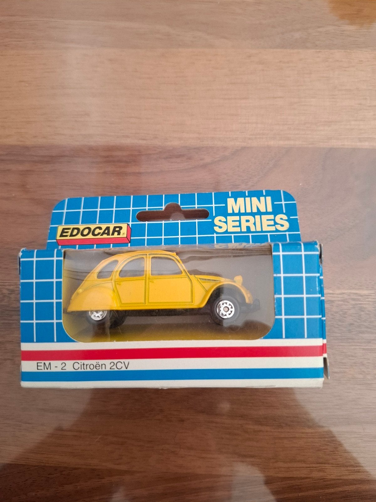 Edocar Mini Series EM-2 Citroën 2CV - Geel Speelgoedauto, Ophalen of Verzenden, Nieuw, Auto
