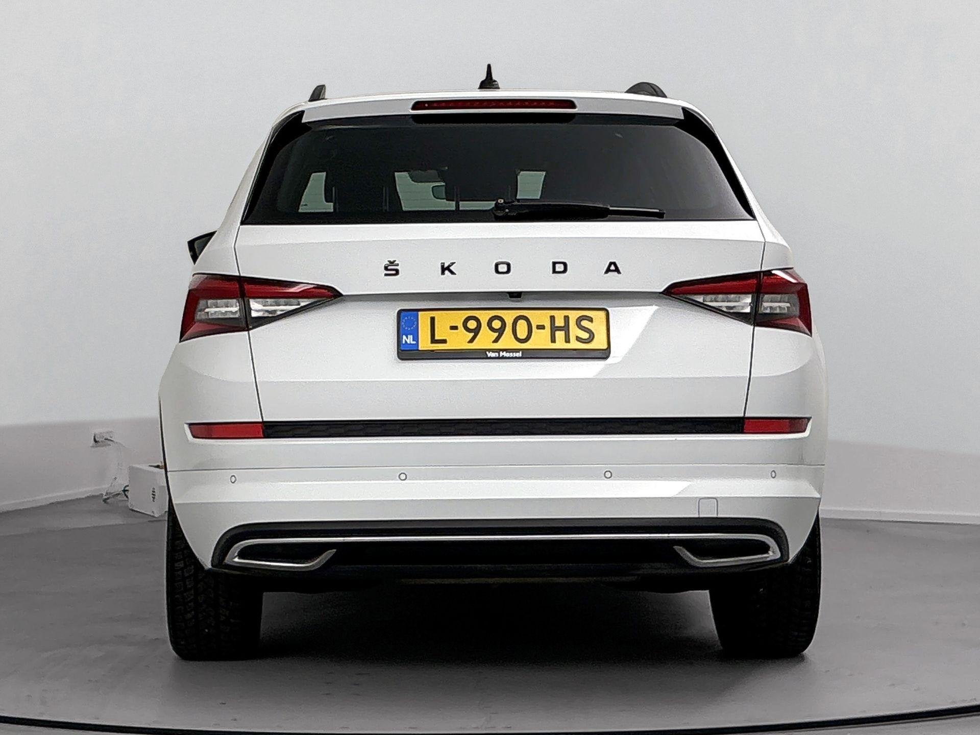 Skoda Kodiaq 1.5 TSI Sportline Business Airco | Achteruitrij, Auto's, Skoda, 12 maanden, Automatische klimaatregeling, 4 cilinders