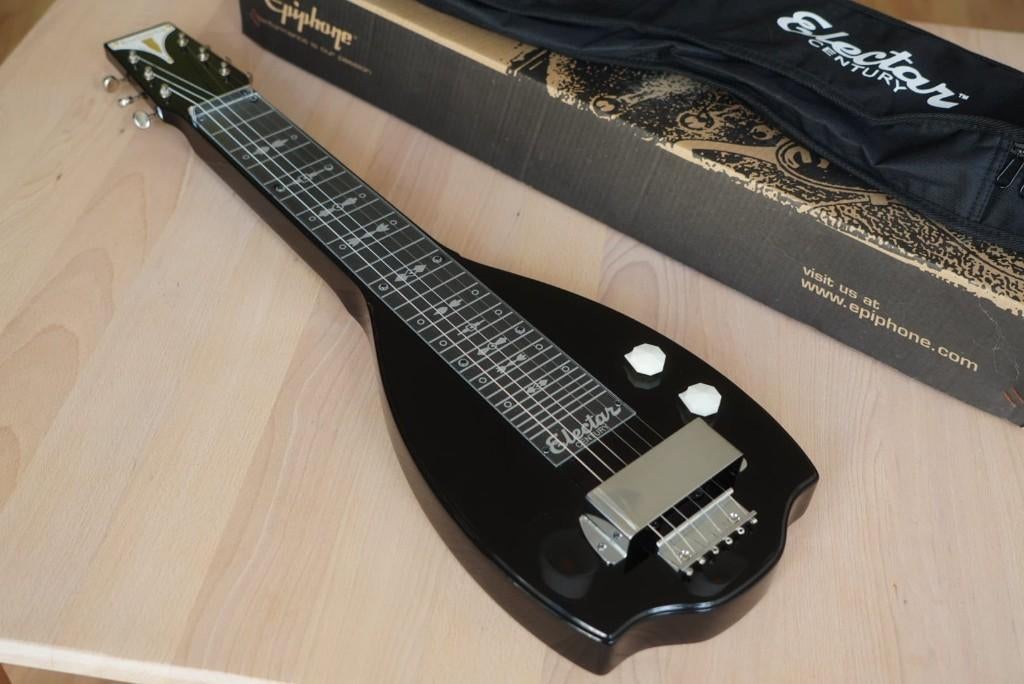 Epiphone Electar Century 1939 Lap Steel, Muziek en Instrumenten, Ophalen of Verzenden, Zo goed als nieuw, Solid body, Epiphone