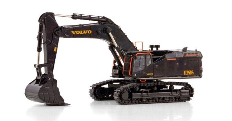 WSI VOLVO EC950F - BLACK PREMIUM LINE, Wsi, ., Nieuw, Ophalen of Verzenden