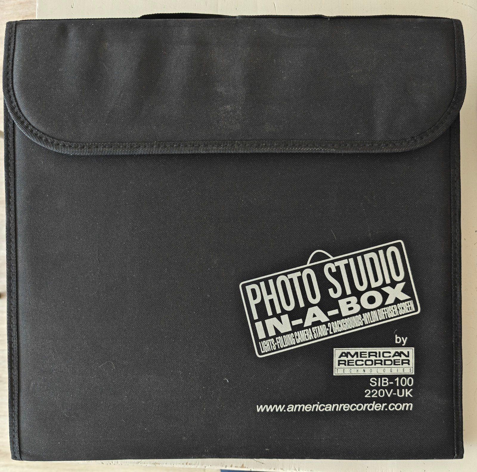 Fotostudio in een doos - American Recorder SIB-100, Ophalen of Verzenden, Zo goed als nieuw, Mini fotostudio, Overige merken