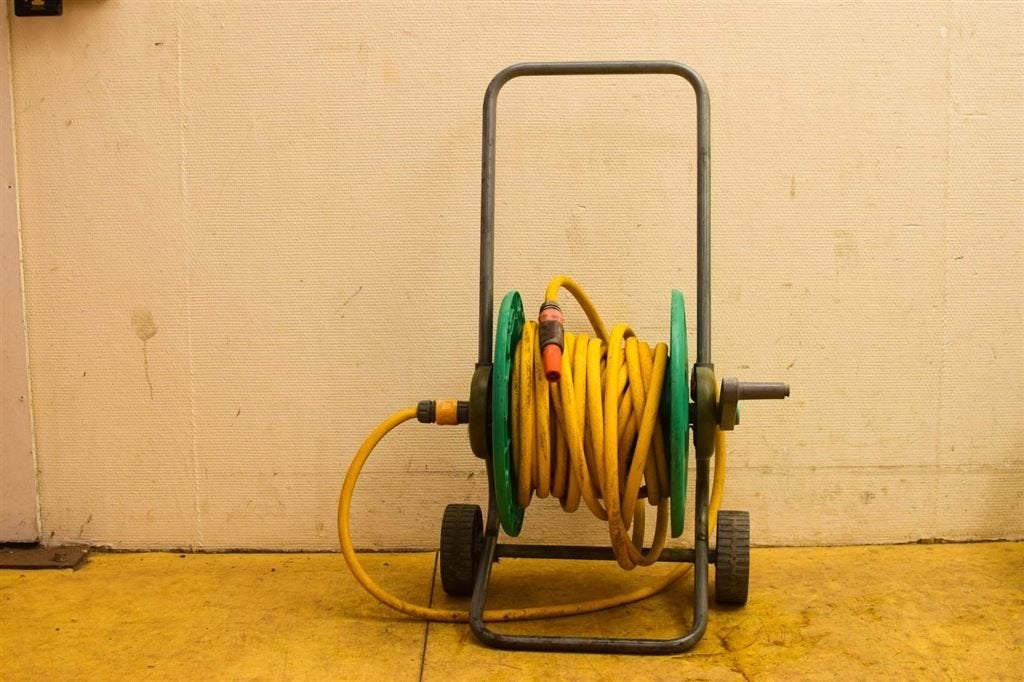 Hozelock slangenwagen met tuinslang 50469, Tuin en Terras, Ophalen of Verzenden, Gebruikt, Tuinslang