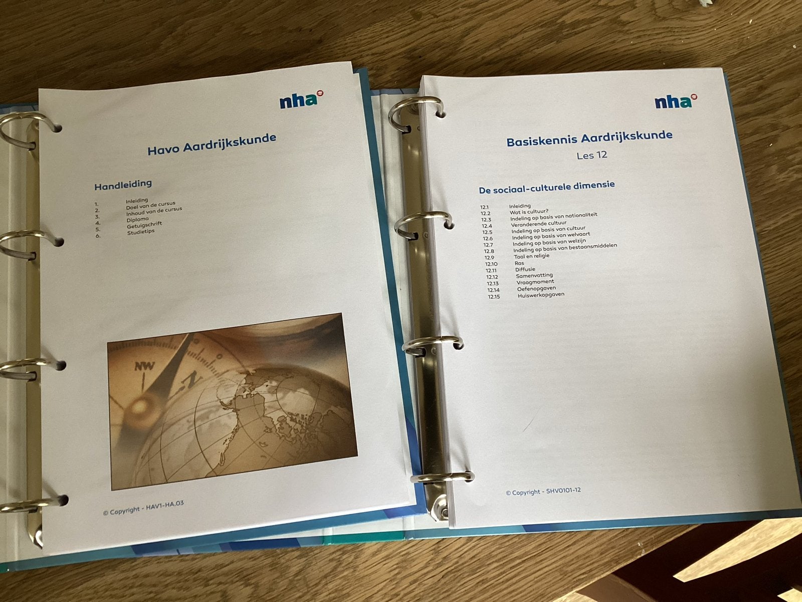NHA Havo Engels en Aardrijkskunde Cursusmateriaal, Boeken, Ophalen of Verzenden, Alpha, Nieuw, Overige niveaus