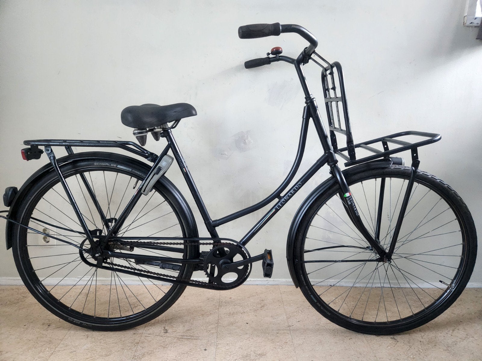 Static cargobike Damesfiets Omafiets 28inch frame cm, Terugtraprem, Gebruikt, Static, Ophalen of Verzenden