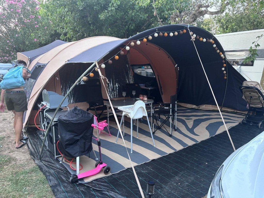 Cabanon Monaco 2024 vouwwagen – Easy Pack – zeer compleet, Caravans en Kamperen, Ophalen, Meerkleurig, Cabanon, Aanwezig