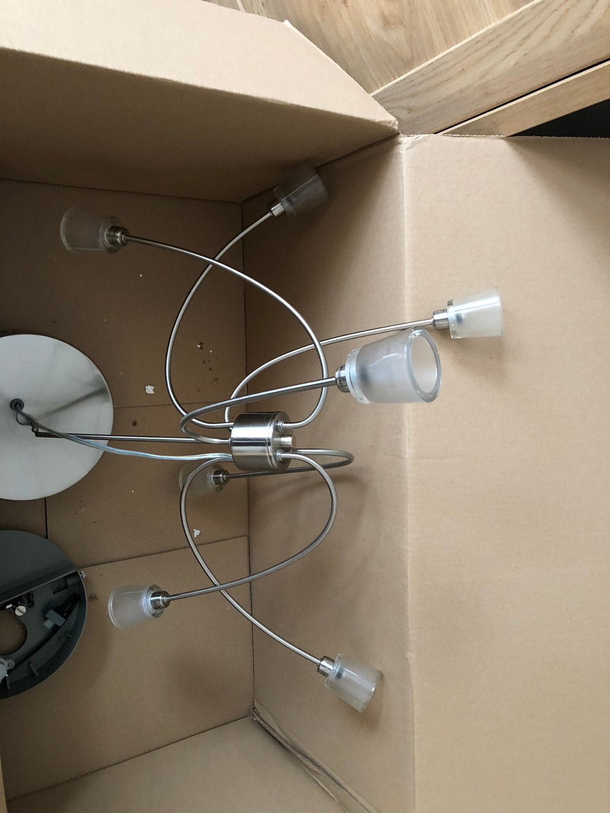 Ekia hang lamp, Ophalen of Verzenden, Zo goed als nieuw, Metaal of Aluminium