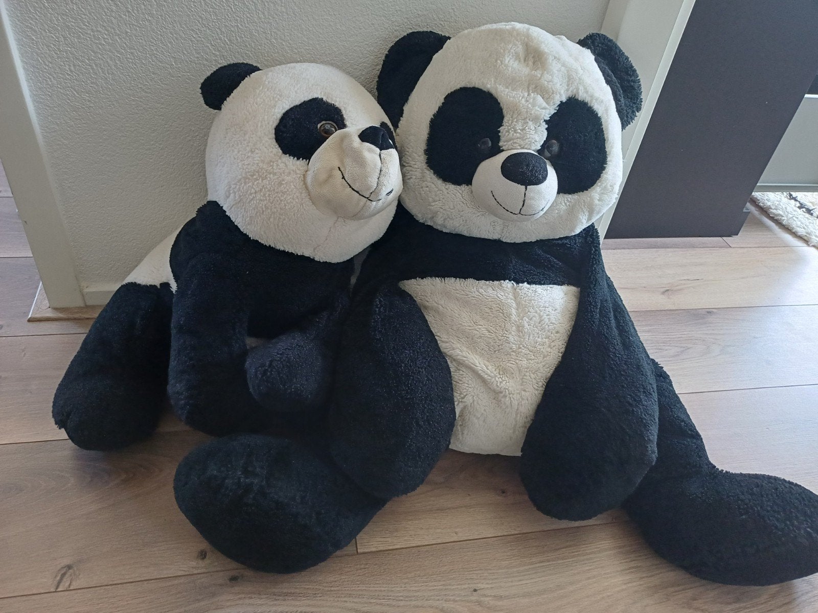 2 grote knuffel panda's, Ophalen of Verzenden, Overige typen
