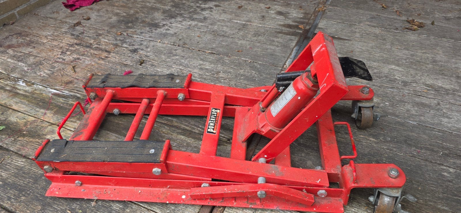 Hydraulische motorlift tot 680 kg - Powerplus, Ophalen