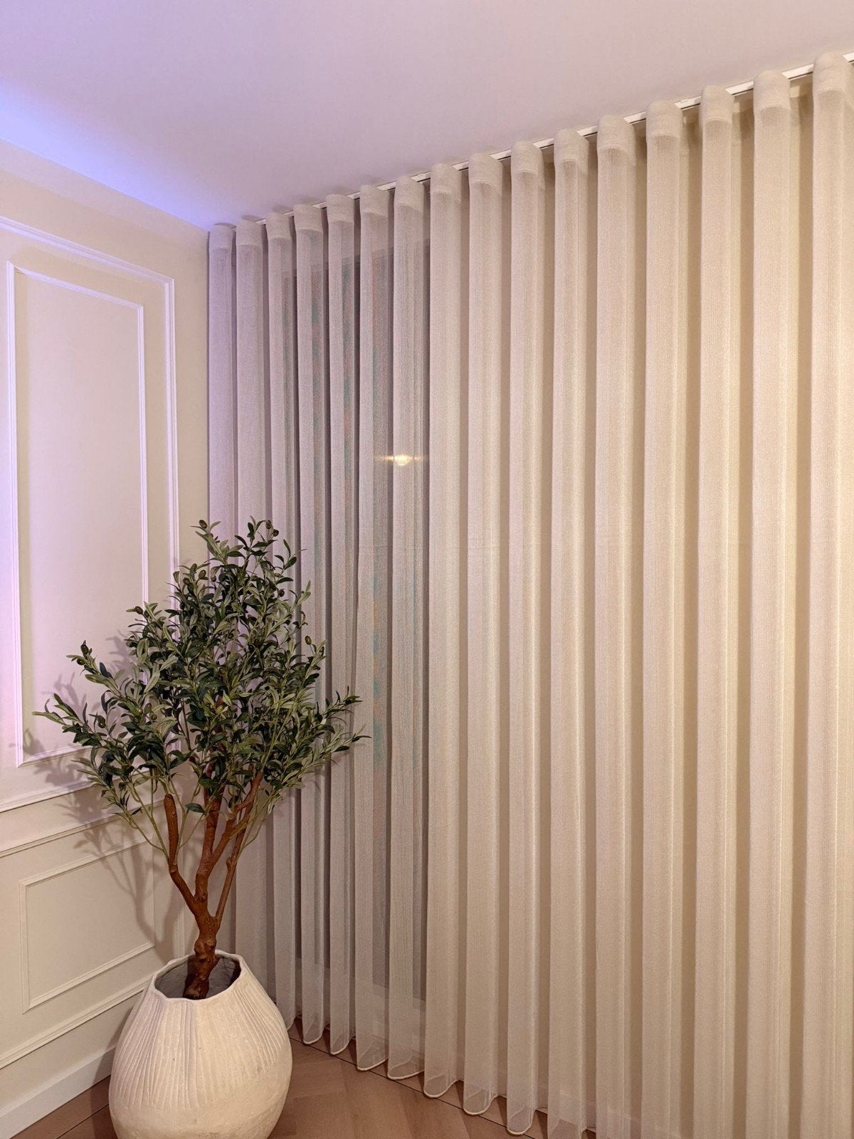 INBETWEENS & GORDIJNEN OP MAAT | ALLE PLOOIEN | LUXE, Huis en Inrichting, Stoffering | Gordijnen en Lamellen, Ophalen of Verzenden