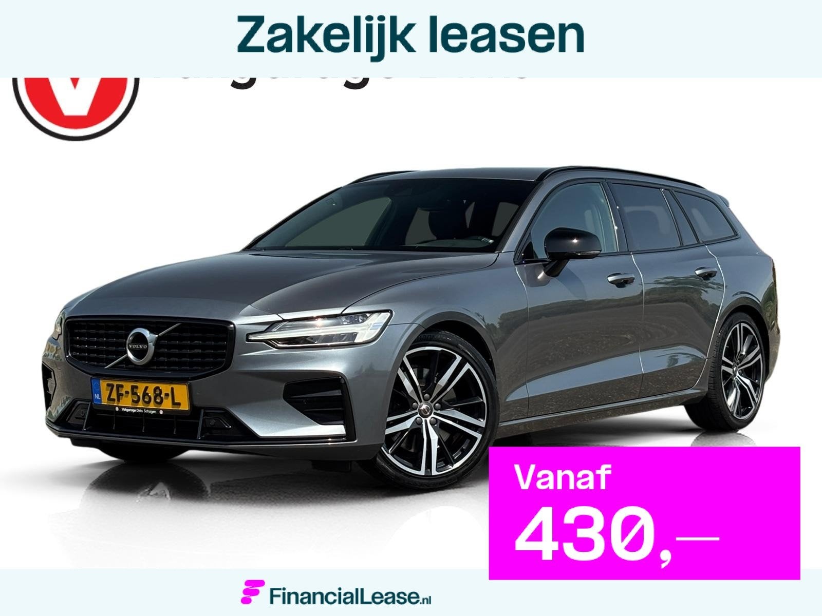 Volvo V60 2.0 T5 250 PK R-Design  LED  CarPlay  19, 15 km/l, Euro 6, 4 cilinders, 1969 cc