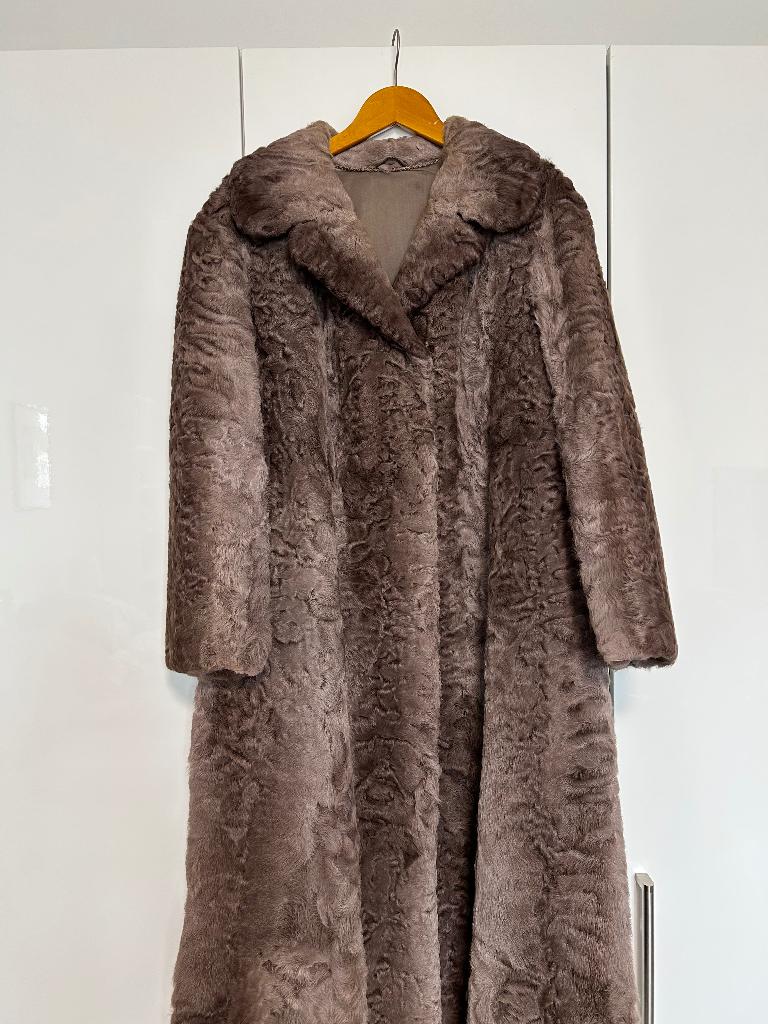 Bontjas, Kleding | Dames, Jassen | Winter, Ophalen of Verzenden, Gedragen, Maat 38/40 (M), Bruin