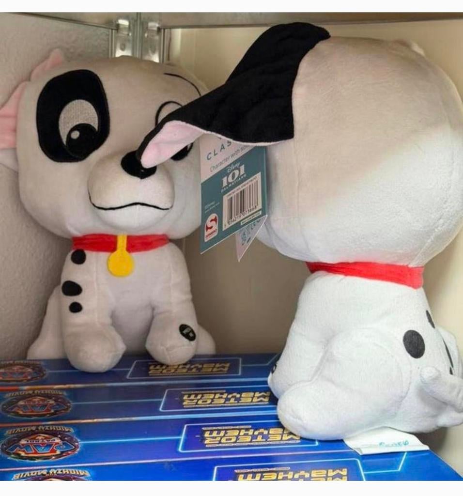 Disney Classics 101 Dalmatiërs Pluche Knuffel + Geluid 28cm, Knuffel, Ophalen of Verzenden, H, H