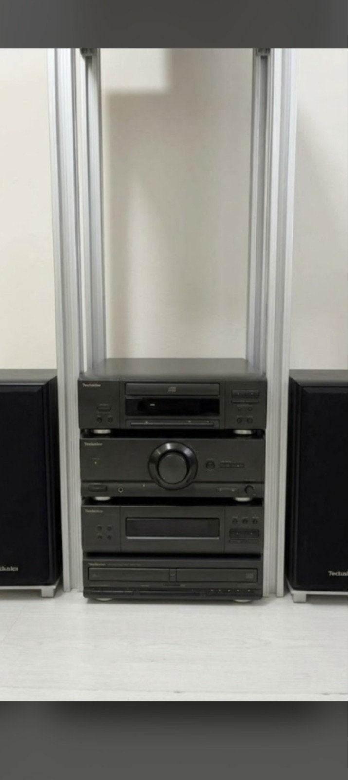 Technics Stereo Set met Speakers, Overige merken, Gebruikt, Cassettedeck, Losse componenten