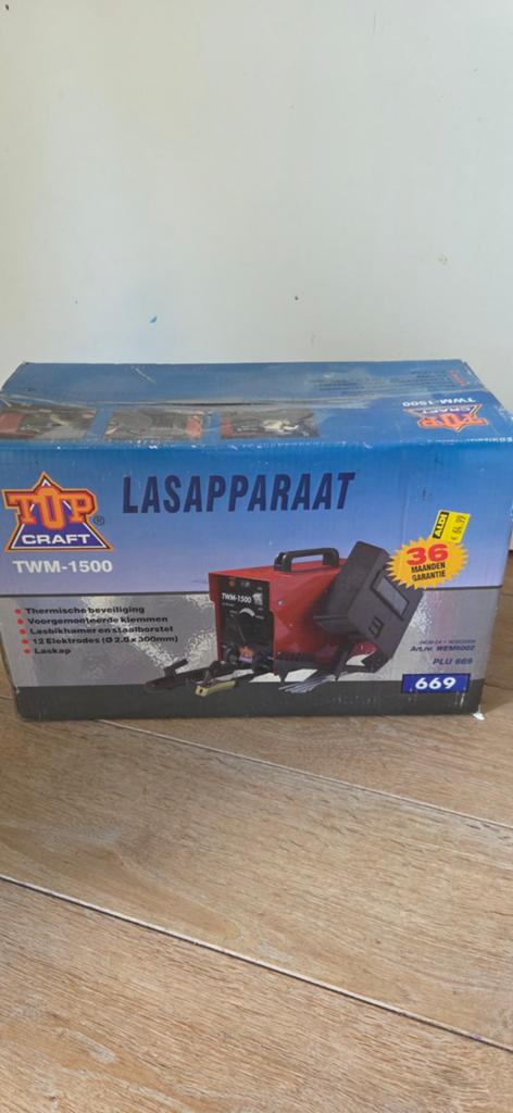 Lasapparaat TopCraft TWM-1500, Doe-het-zelf en Verbouw, Gereedschap | Lasapparaten, Ophalen, Elektroden