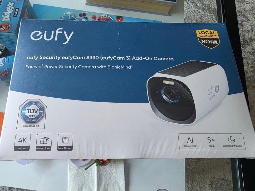 Eufy Security eufyCam S330 Add-On Camera 4K Nieuw, Ophalen of Verzenden, Nieuw, Buitencamera
