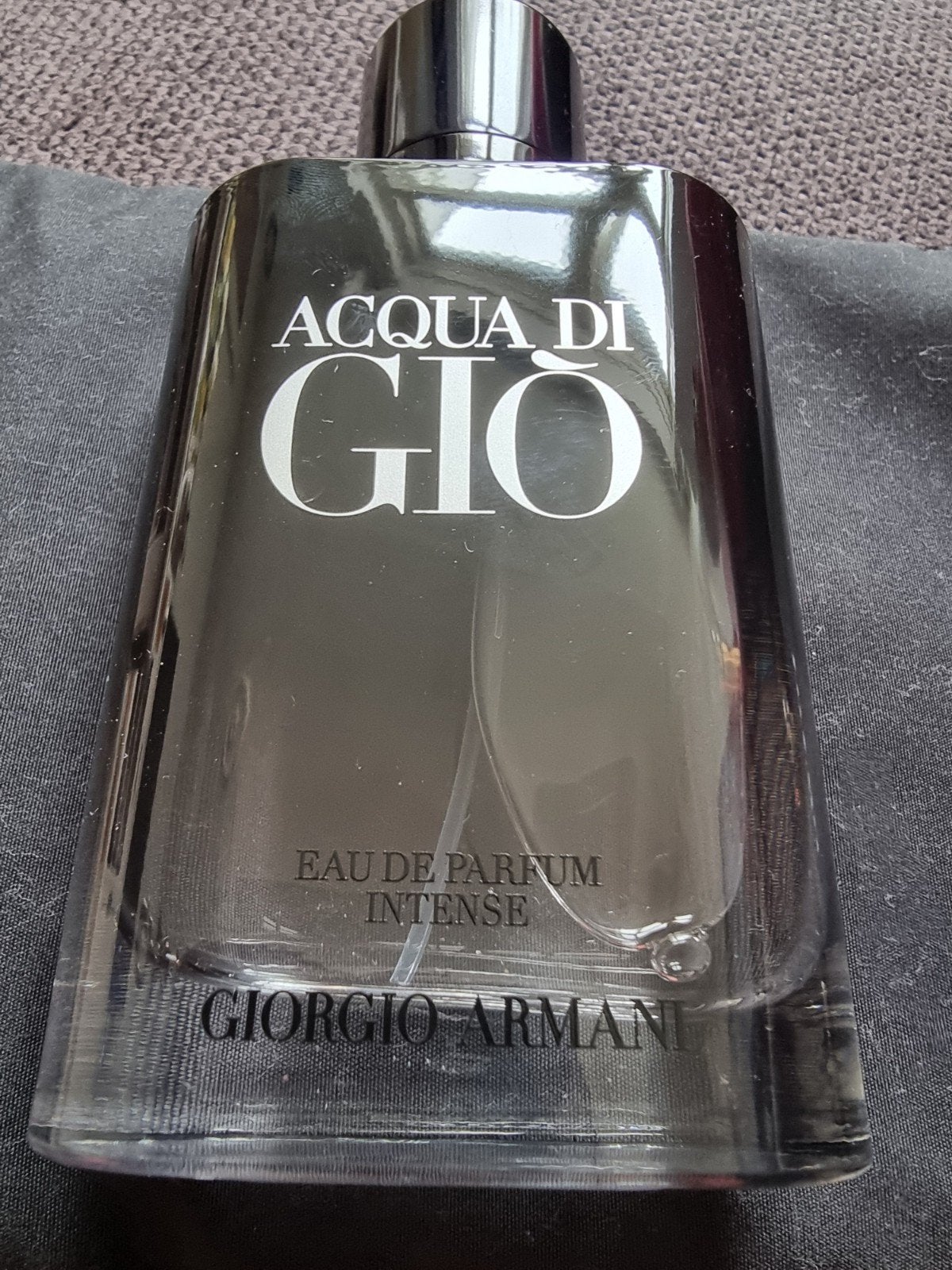 Aqua di Gio eau de parfum Intense Armani 100 ml Nieuw, Verzenden, Nieuw