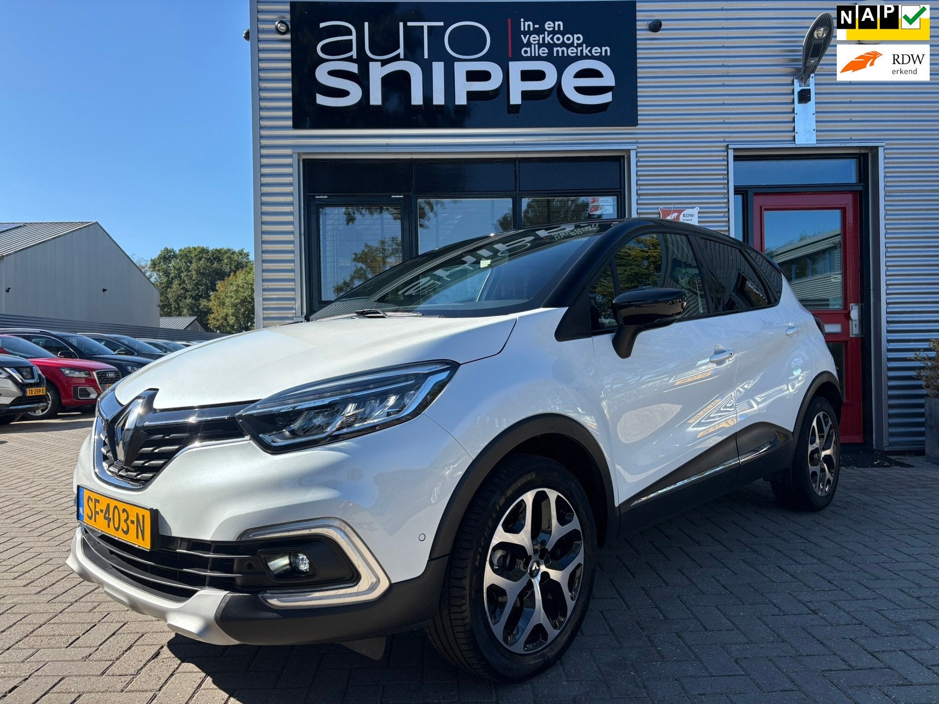 Renault Captur 0.9 TCe Intens -LED-CLIMA-CAMERA-CRUISECONTRO, Auto's, Voorwielaandrijving, Stof, Gebruikt, 620 kg