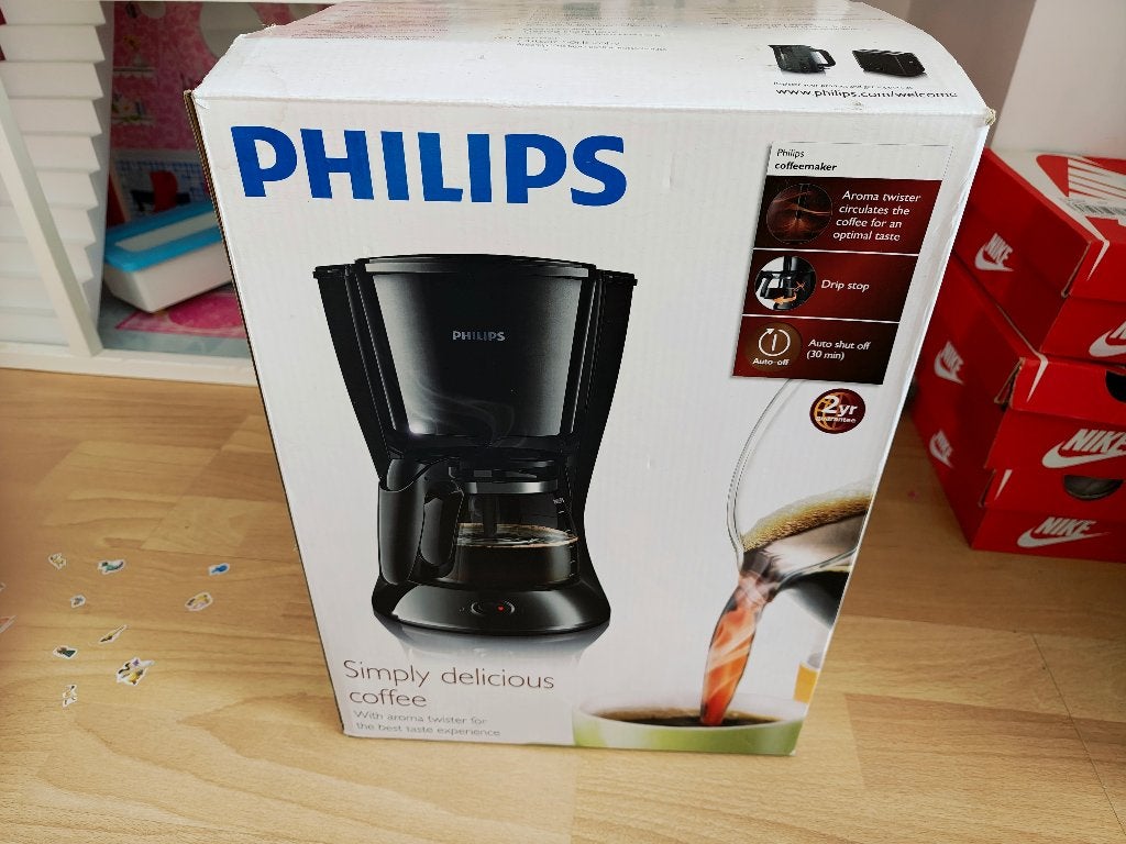 Philips coffeemaker, Witgoed en Apparatuur, Koffiezetapparaten, Zo goed als nieuw, Koffiemachine, 10 kopjes of meer, Ophalen