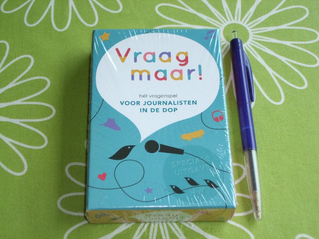 Nieuw in seal: Vraag maar! voor journalisten in de dop, Vijf spelers of meer, Ophalen of Verzenden, Nieuw
