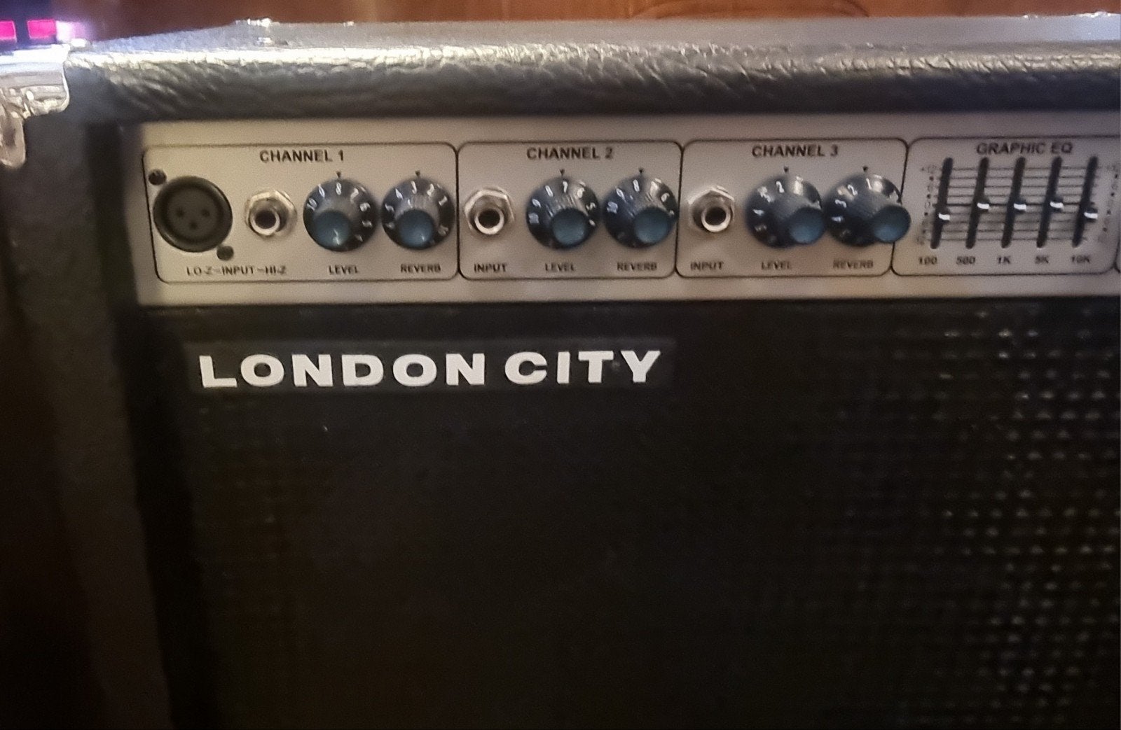 London City LCK-100/15 Keyboardversterker 100 watt., Muziek en Instrumenten, Ophalen of Verzenden, Gebruikt, Minder dan 500 watt