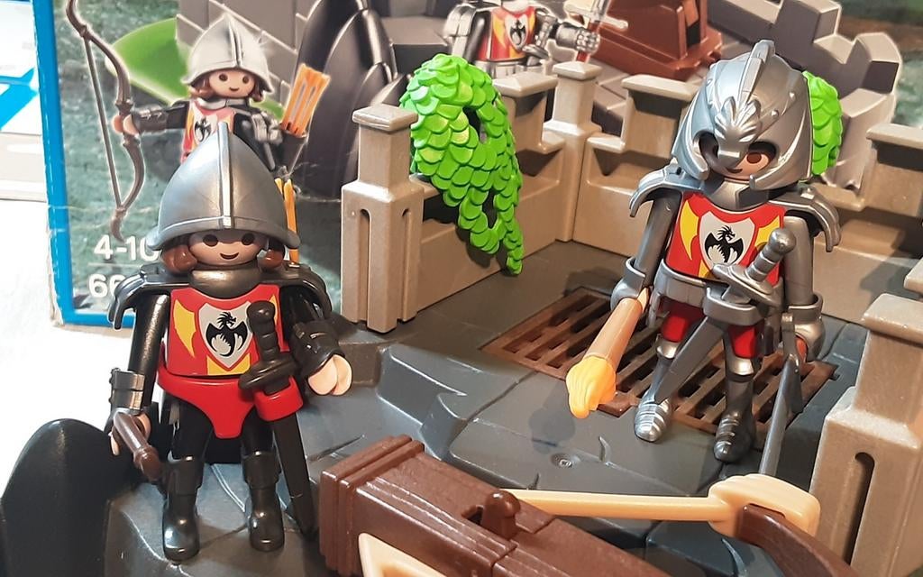 6627 platte burcht, Ophalen of Verzenden, Zo goed als nieuw, Complete set