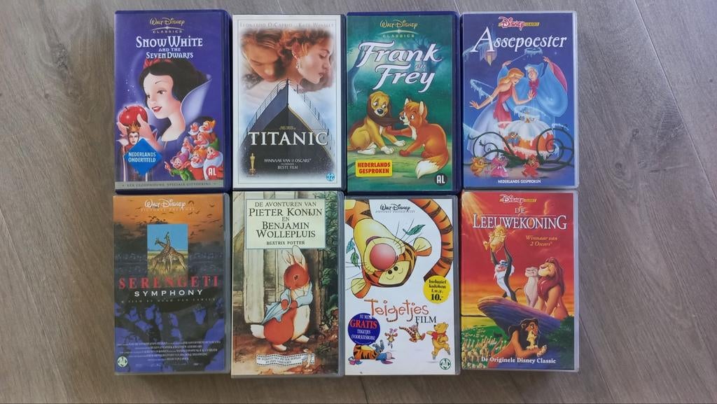 Video's oa Disney classic, Gebruikt, Tekenfilm, Alle leeftijden, Ophalen of Verzenden