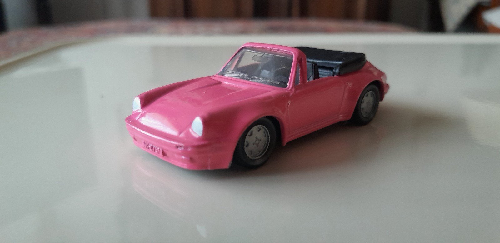 Siku Porsche 911 cabriolet., Ophalen of Verzenden, Zo goed als nieuw, Maisto