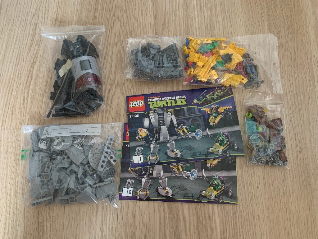 Lego 79105 Teenage Mutant Ninja Turtles Baxter Robot Rampage, Kinderen en Baby's, Speelgoed | Duplo en Lego, Ophalen of Verzenden