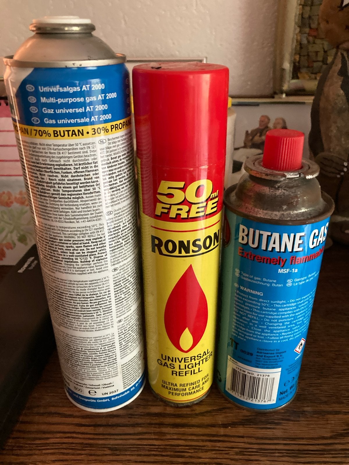 Universeel gas, butaangas butaan, Ophalen of Verzenden, Zo goed als nieuw