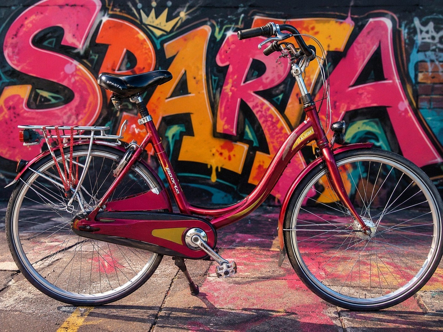 Sparta Amazone Trendy 26" 56cm 7 v Moederfiets, 55 tot 59 cm, Ophalen, Gebruikt