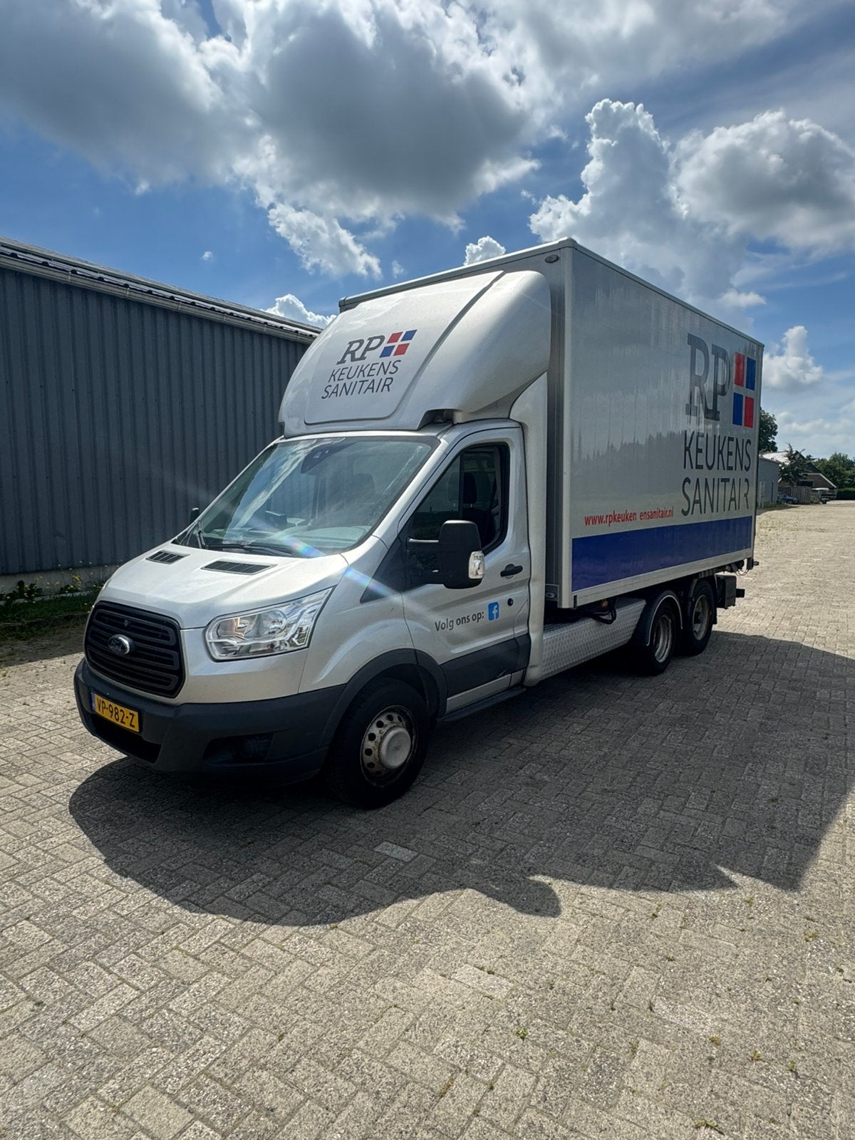 Ford Transit 2015 Clixstar laadklep nw apk, Auto's, 4 cilinders, Origineel Nederlands, Bedrijf, Ford