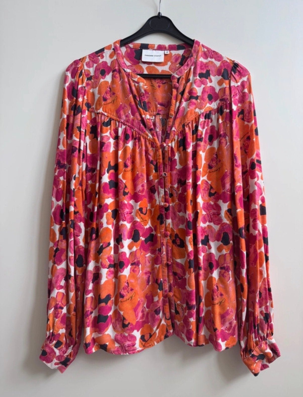 Fabienne Chapot blouse met bloemenprint, Ophalen of Verzenden, Zo goed als nieuw, Maat 36 (S), Meerkleurig