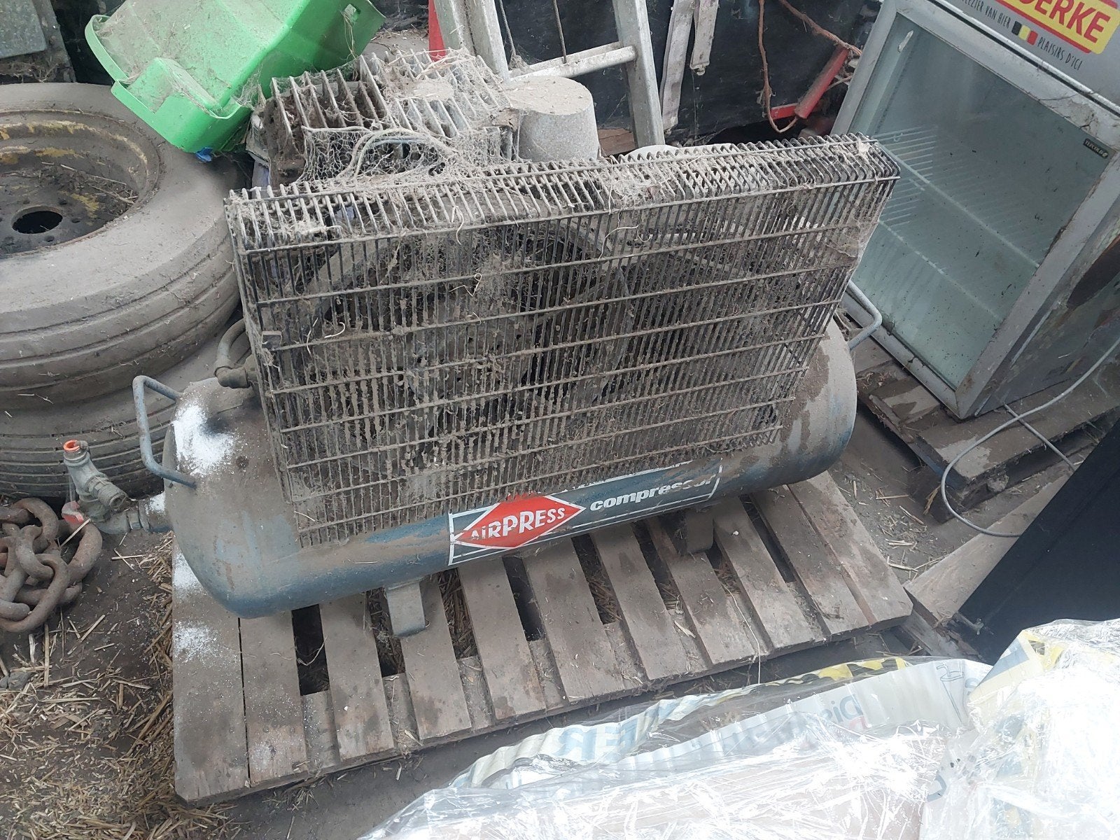 Airpress Compressor K 100-300 - Gebruikt, Doe-het-zelf en Verbouw, Compressors, 100 liter of meer, Ophalen of Verzenden, Gebruikt