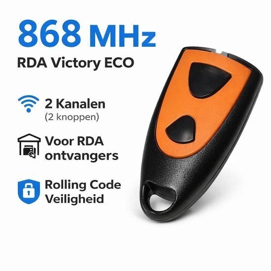 10 RDA Victory ECO Handzenders 2-Kanaals 868 MHz, Ophalen of Verzenden