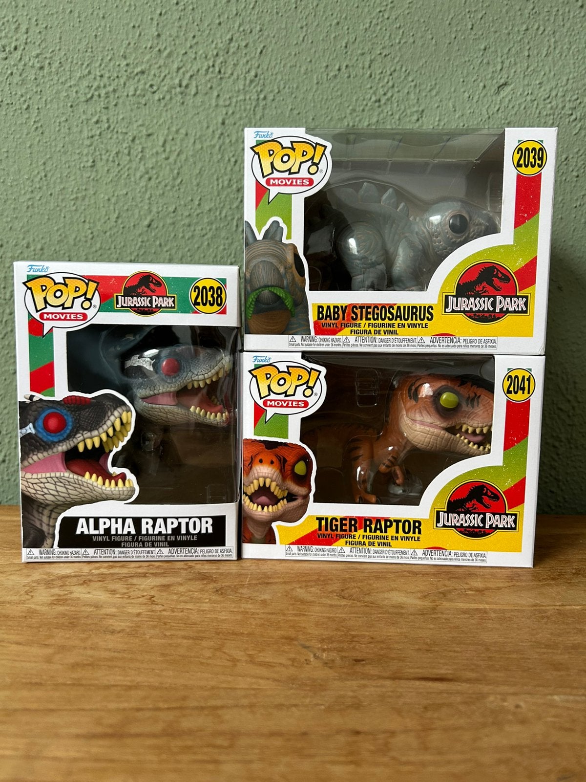 Funko Pop Jurassic Park 3/4 Complete Set Nieuw, Verzamelen, Ophalen of Verzenden, Zo goed als nieuw