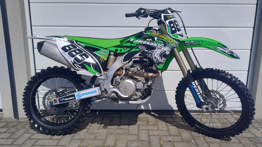 Kawasaki KX450F 2014 - Zeer goed onderhouden - KXF 450, Motoren, Onderdelen | Kawasaki, Ophalen